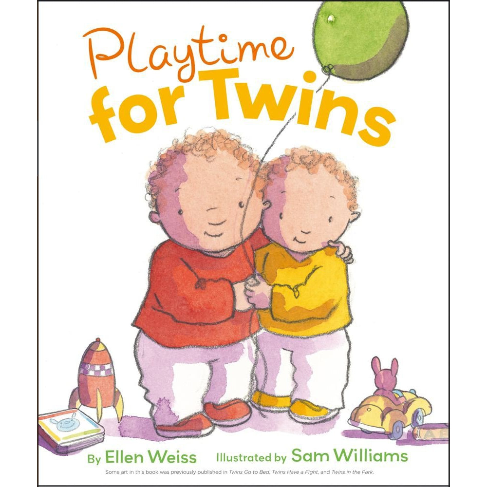 Simon & Schuster: Playtime for Twins (Board Book)-SIMON & SCHUSTER-Little Giant Kidz