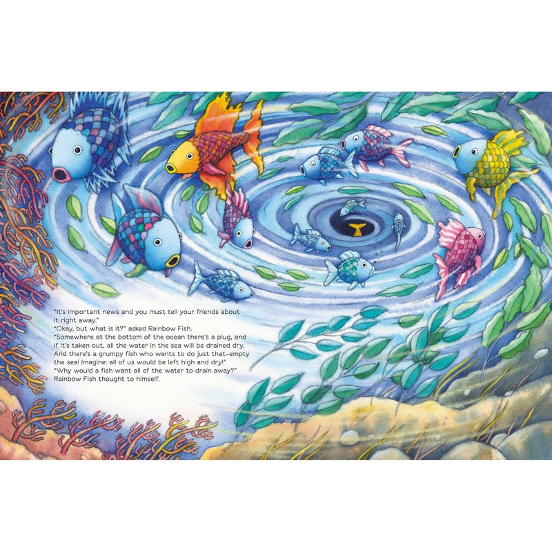 Simon & Schuster: Rainbow Fish & the Storyteller (Hardcover Book)-SIMON & SCHUSTER-Little Giant Kidz