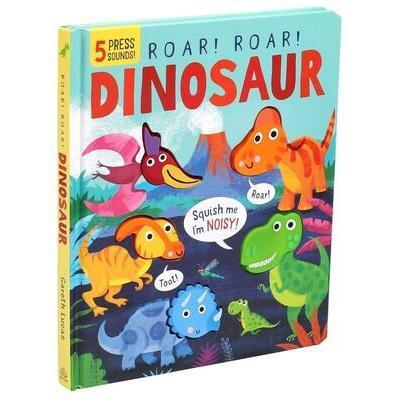 Simon & Schuster: Roar! Roar! Dinosaur (Board Book)-SIMON & SCHUSTER-Little Giant Kidz