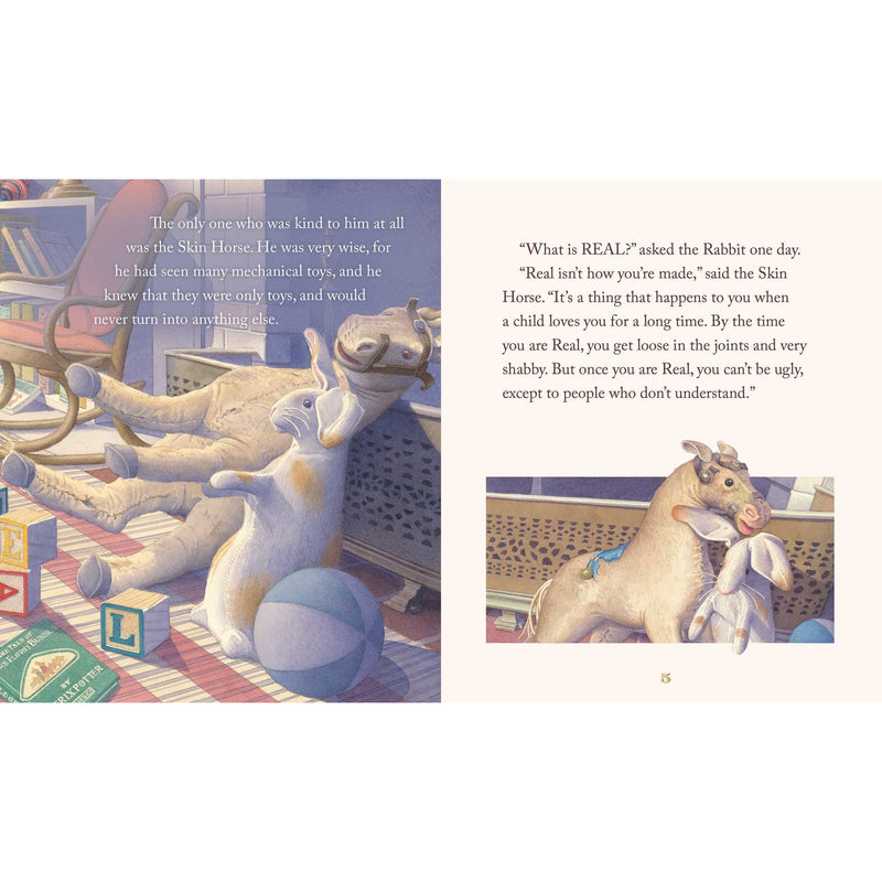 Simon & Schuster: The Velveteen Rabbit - The Little Apple Classic (Hardcover Book)-SIMON & SCHUSTER-Little Giant Kidz
