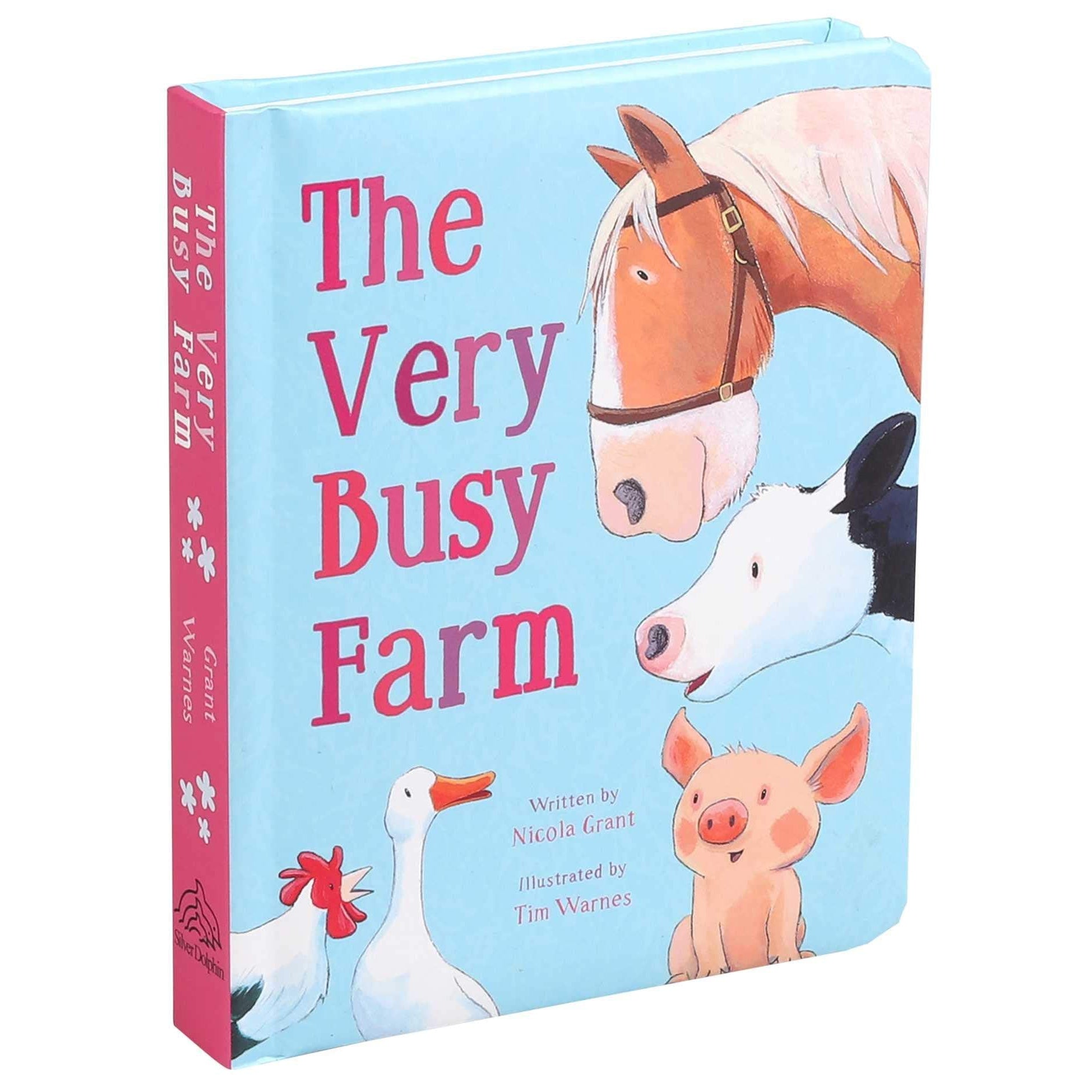 Simon & Schuster: The Very Busy Farm (Padded Board Book)-SIMON & SCHUSTER-Little Giant Kidz