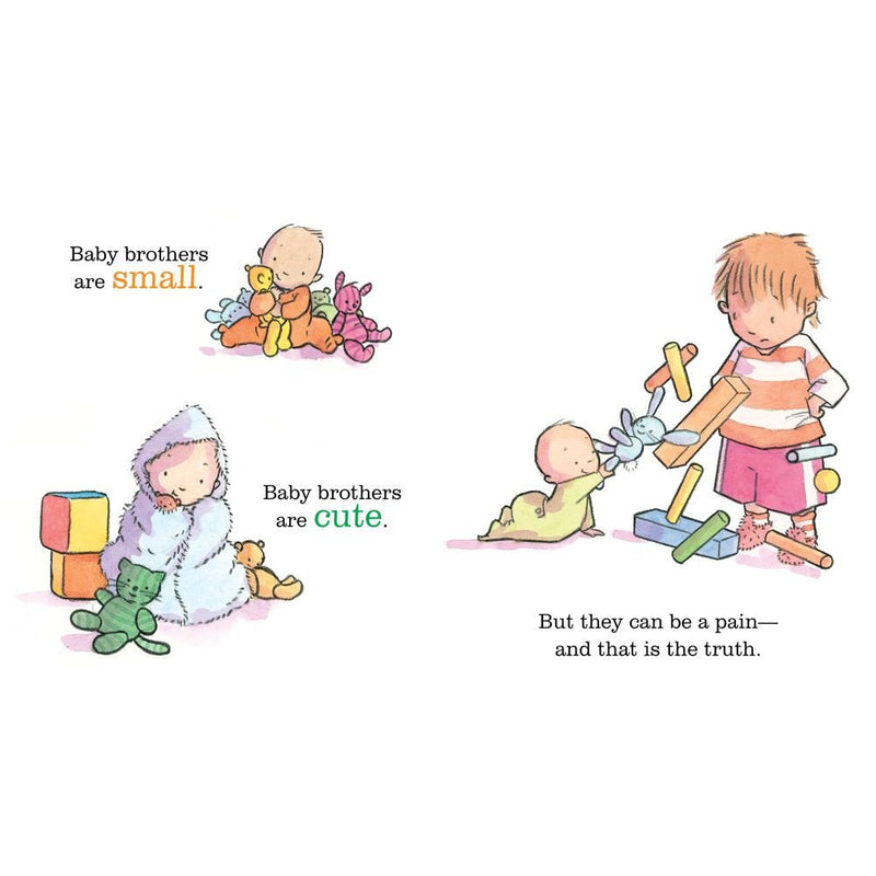Simon & Schuster: You're Getting a Baby Brother! (Board Book)-SIMON & SCHUSTER-Little Giant Kidz