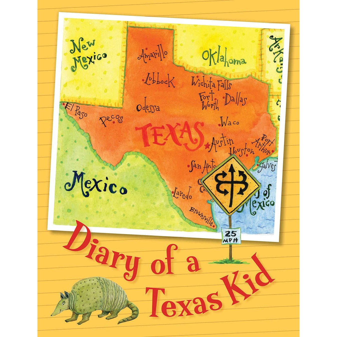 Sleeping Bear Press: Diary Of A Texas Kid (Paperback Book)-SLEEPING BEAR PRESS-Little Giant Kidz