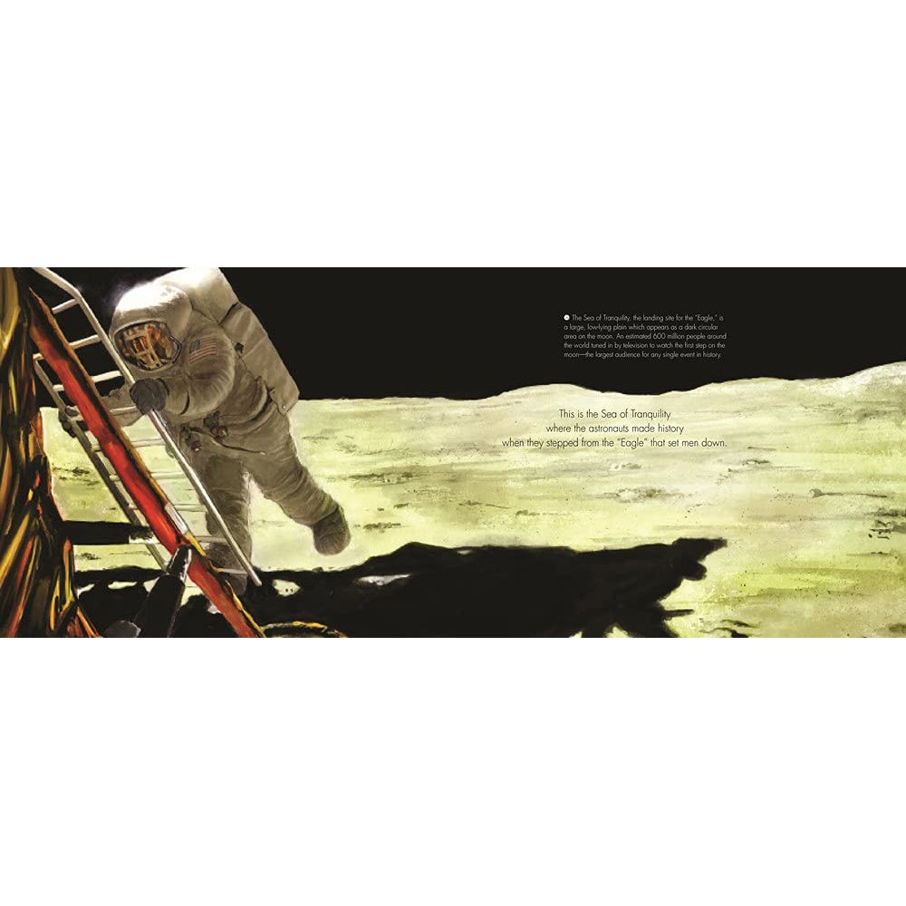 Sleeping Bear Press: The First Men Who Went to the Moon (Hardcover Book)-SLEEPING BEAR PRESS-Little Giant Kidz