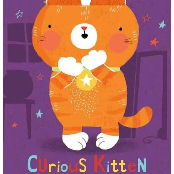 Sourcebooks: Curious Kitten (Hardcover Book)-SOURCEBOOKS-Little Giant Kidz