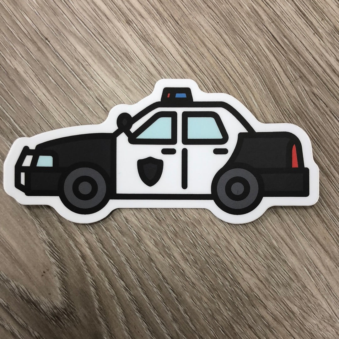 Stickers Northwest - Police Car Sticker-Stickers Northwest Inc-Little Giant Kidz