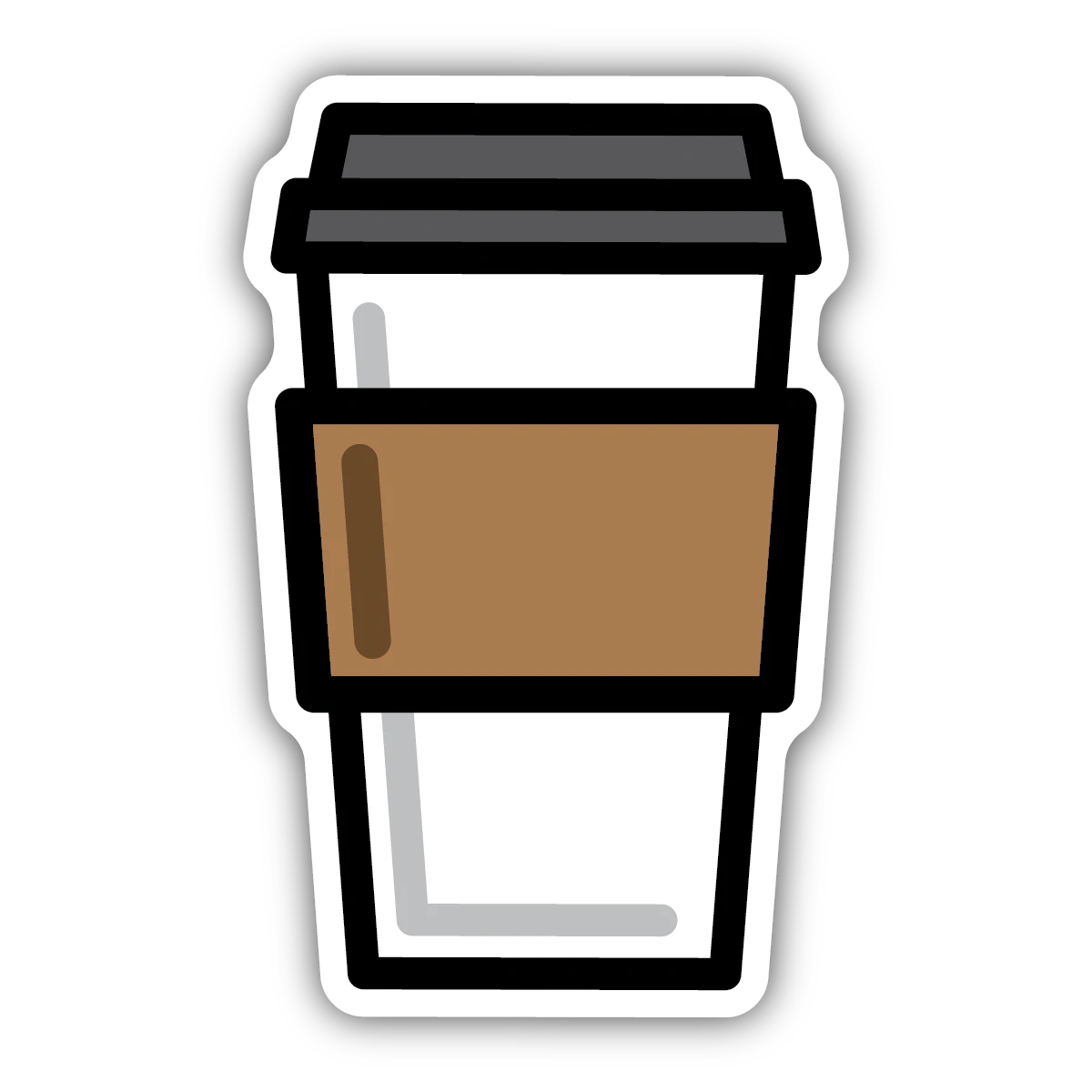 Stickers Northwest - To-Go Coffee Cup Sticker-Stickers Northwest Inc-Little Giant Kidz