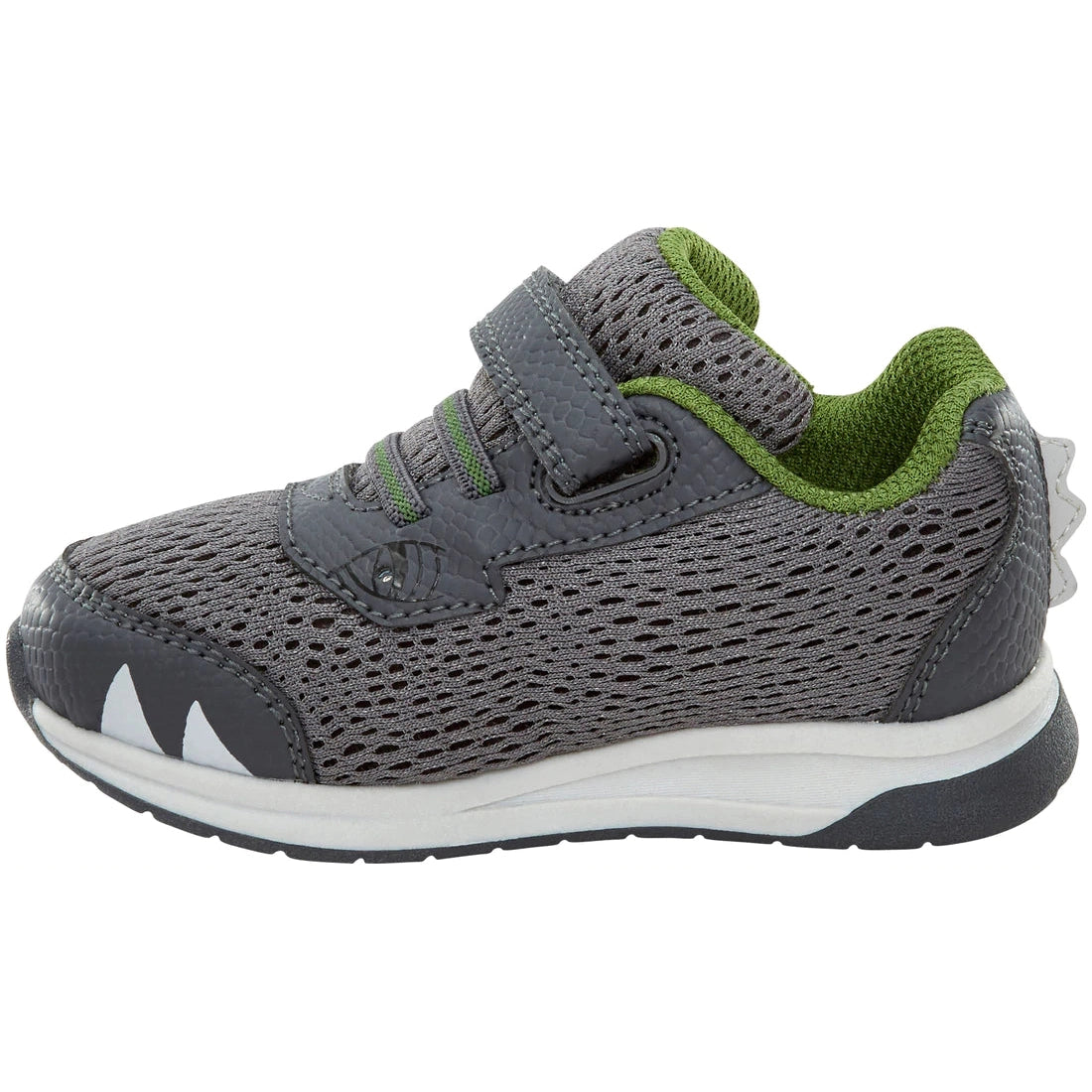 Stride Rite Light-Up Dinosaur Sneaker - Grey Multi-STRIDE RITE-Little Giant Kidz