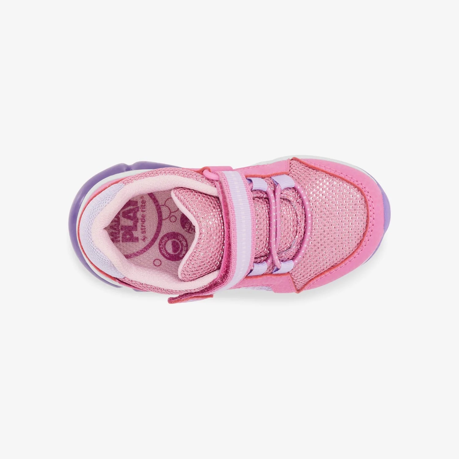Stride Rite Made2Play Lumi Bounce Sneaker - Pink-STRIDE RITE-Little Giant Kidz