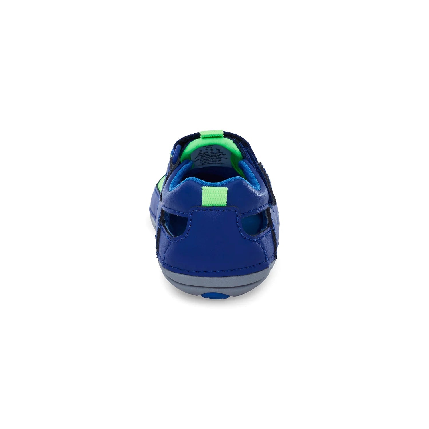 Stride Rite Soft Motion Tobias Sneaker Sandal - Blue/Lime-STRIDE RITE-Little Giant Kidz