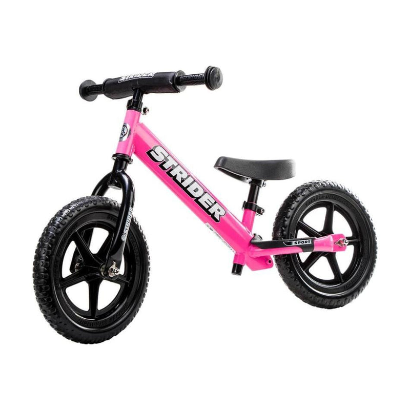 Strider 12" Sport Balance Bike - Pink-STRIDER BIKE-Little Giant Kidz