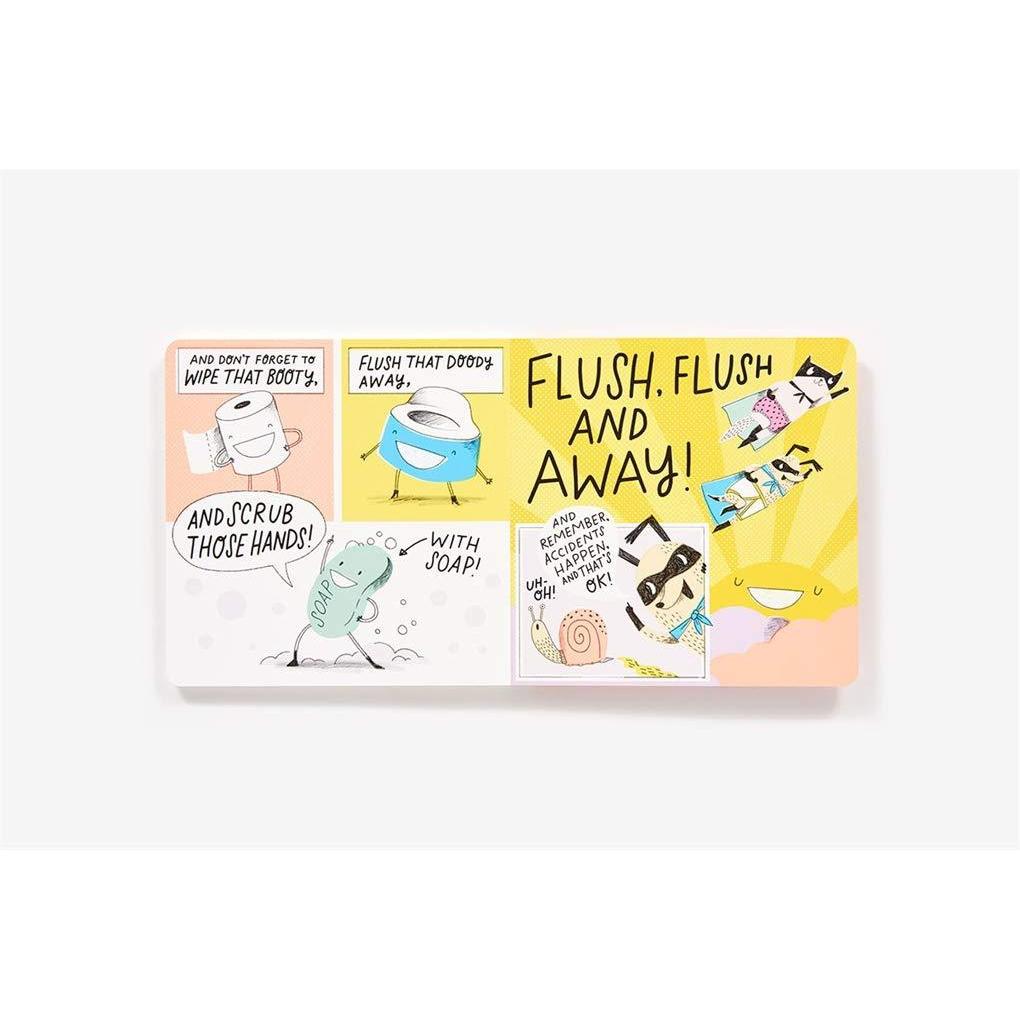 Super Pooper and Whizz Kid: Potty Power! (Board Book)-ABRAMS BOOKS-Little Giant Kidz