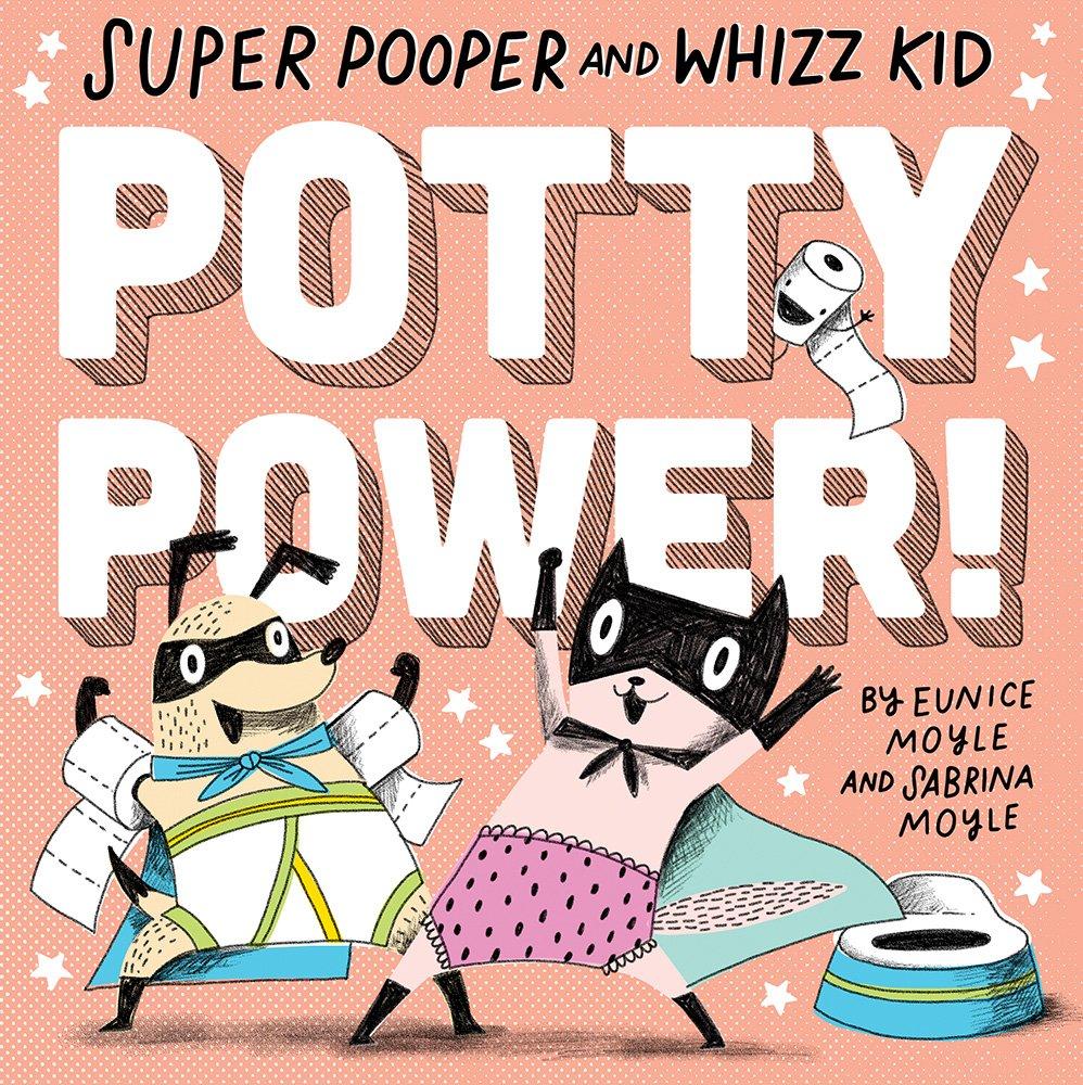 Super Pooper and Whizz Kid: Potty Power! (Board Book)-ABRAMS BOOKS-Little Giant Kidz