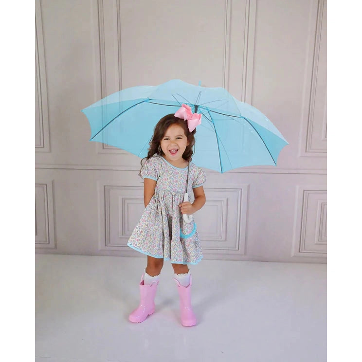 Swoon Baby Joyful Spring Dainty Pocket Dress-Swoon Baby Clothing-Little Giant Kidz
