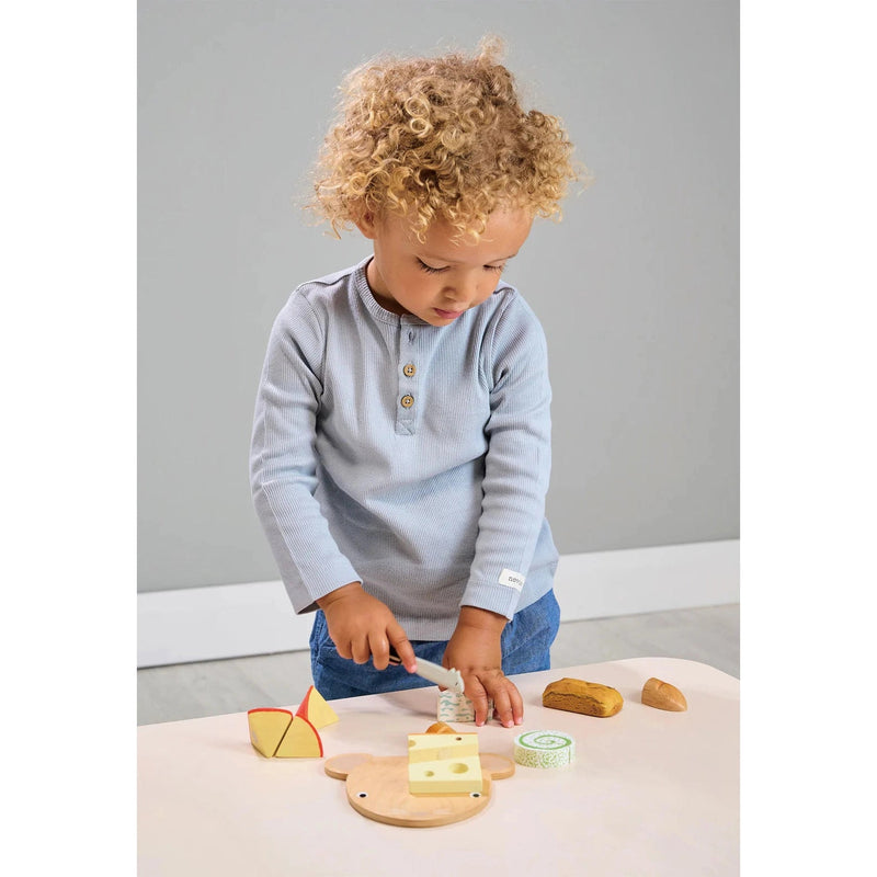 Tender Leaf Toys Cheese Chopping Board-TENDER LEAF TOYS-Little Giant Kidz