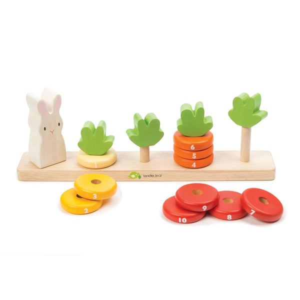 Tender Leaf Toys Counting Carrots-TENDER LEAF TOYS-Little Giant Kidz