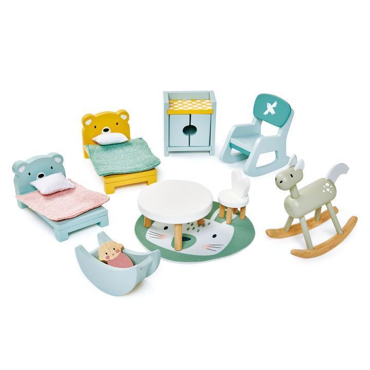 Tender Leaf Toys Dovetail Doll House Children's Room Furniture-TENDER LEAF TOYS-Little Giant Kidz