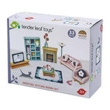 Tender Leaf Toys Dovetail Doll House Sitting Room Furniture-TENDER LEAF TOYS-Little Giant Kidz