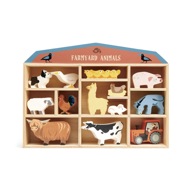 Tender Leaf Toys - Farmyard Collection-TENDER LEAF TOYS-Little Giant Kidz