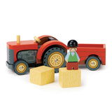 Tender Leaf Toys Farmyard Tractor-TENDER LEAF TOYS-Little Giant Kidz