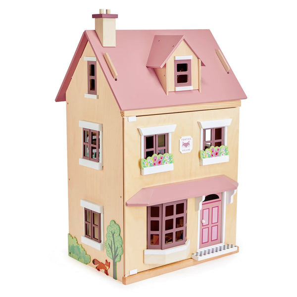 Tender Leaf Toys Foxtail Villa (Pink)-TENDER LEAF TOYS-Little Giant Kidz