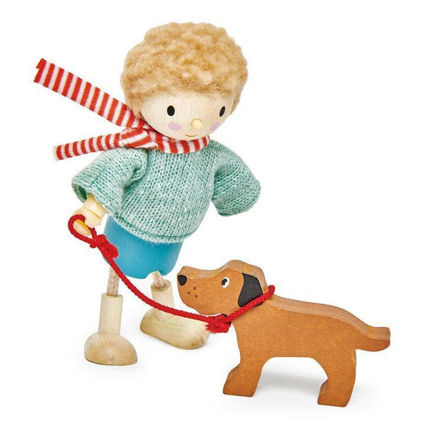 Tender Leaf Toys Mr. Goodwood and his Dog-TENDER LEAF TOYS-Little Giant Kidz