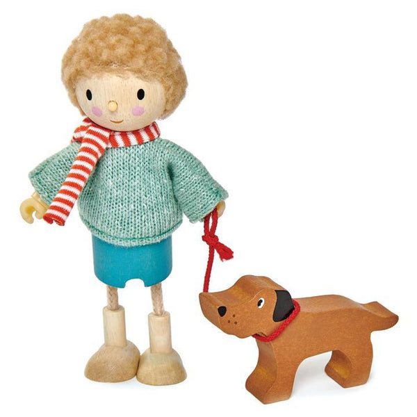 Tender Leaf Toys Mr. Goodwood and his Dog-TENDER LEAF TOYS-Little Giant Kidz