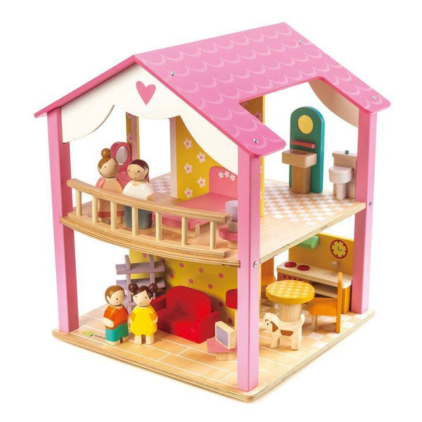 Tender Leaf Toys Pink Leaf House-TENDER LEAF TOYS-Little Giant Kidz