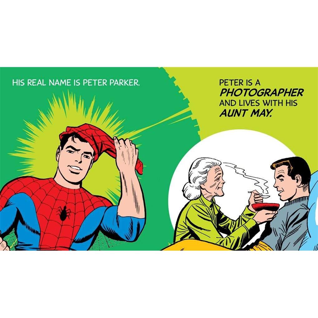 The Amazing Spider-Man: My Mighty Marvel First Book (Board Book)-ABRAMS BOOKS-Little Giant Kidz