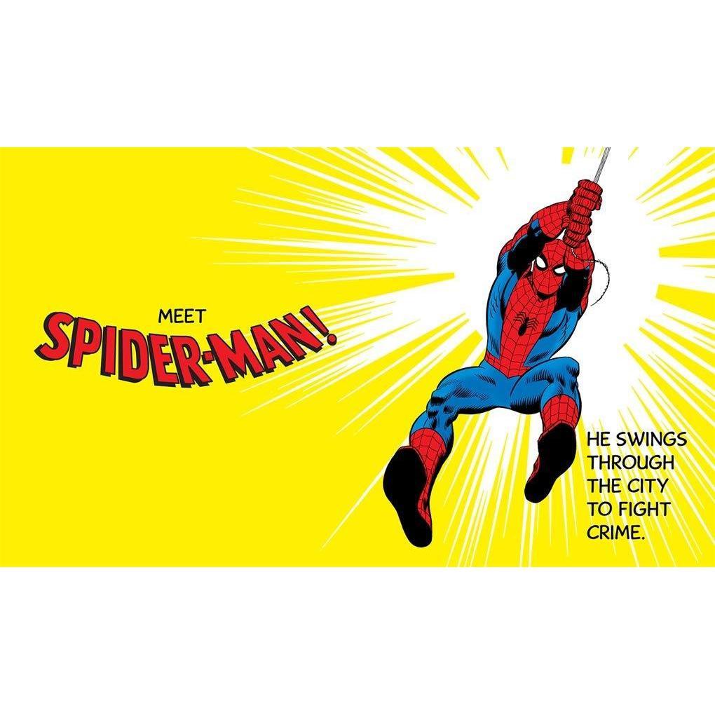 The Amazing Spider-Man: My Mighty Marvel First Book (Board Book)-ABRAMS BOOKS-Little Giant Kidz
