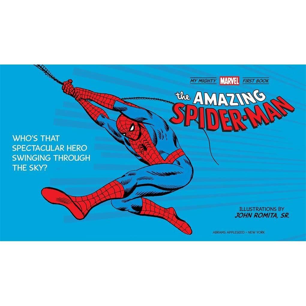 The Amazing Spider-Man: My Mighty Marvel First Book (Board Book)-ABRAMS BOOKS-Little Giant Kidz