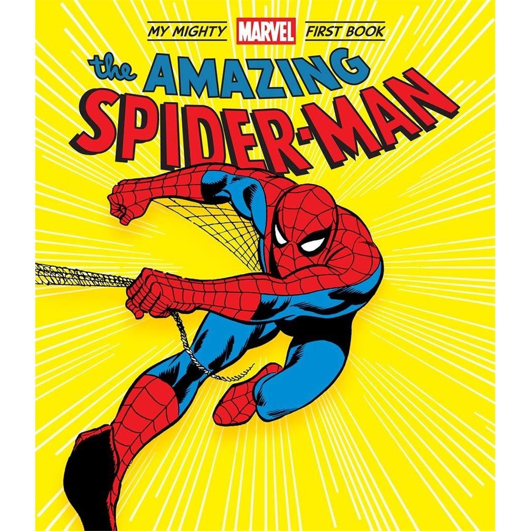The Amazing Spider-Man: My Mighty Marvel First Book (Board Book)-ABRAMS BOOKS-Little Giant Kidz