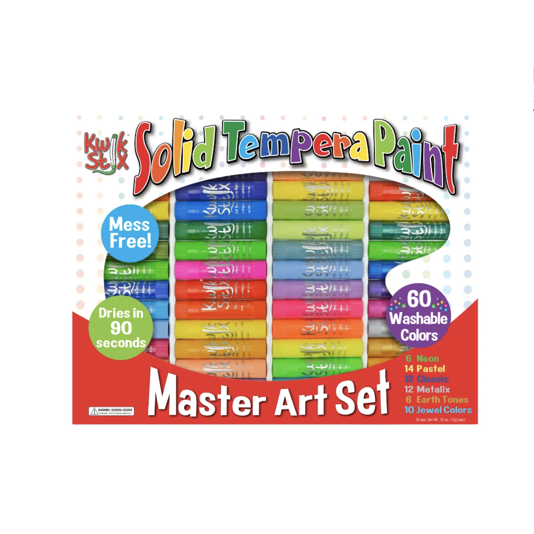 The Pencil Grip Kwik Stix Master Art Set - 60 pack-THE PENCIL GRIP-Little Giant Kidz