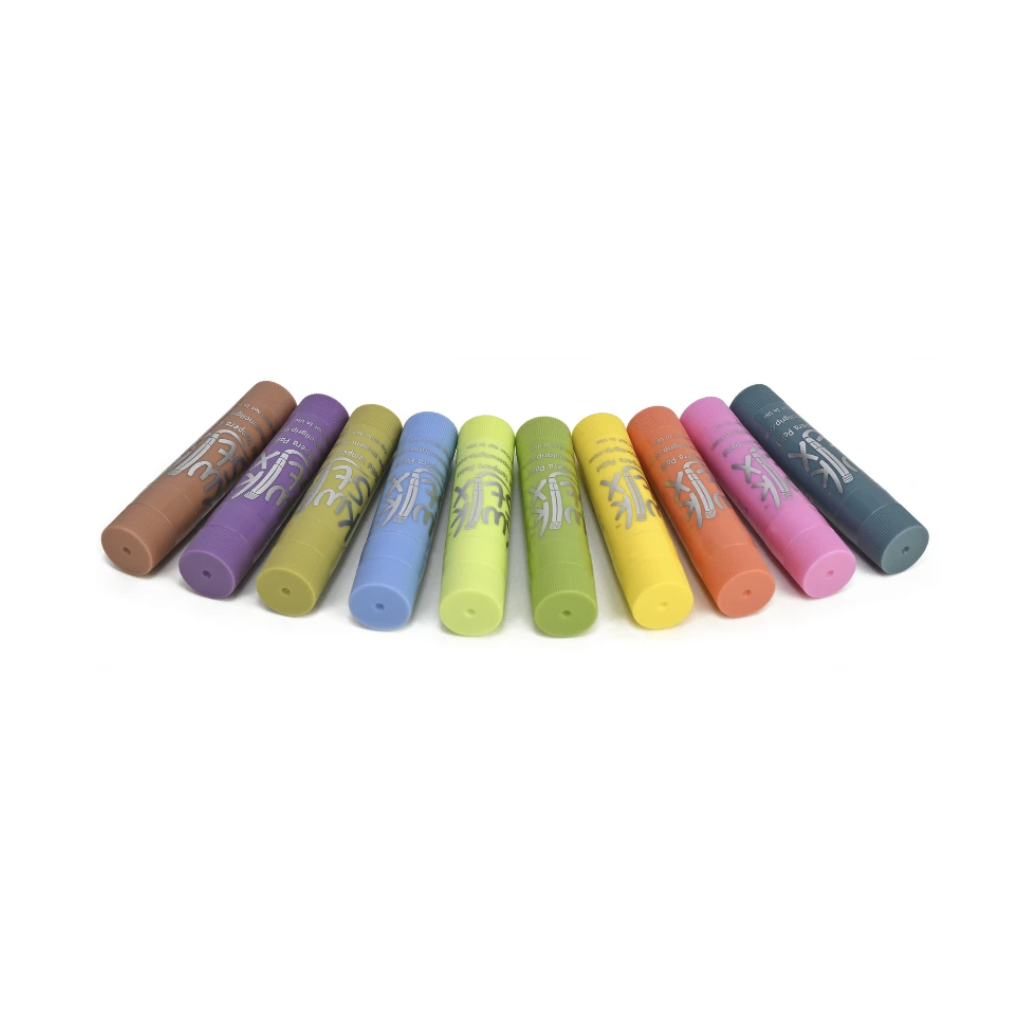 The Pencil Grip Kwik Stix Pastel Colors - Set of 10-THE PENCIL GRIP-Little Giant Kidz