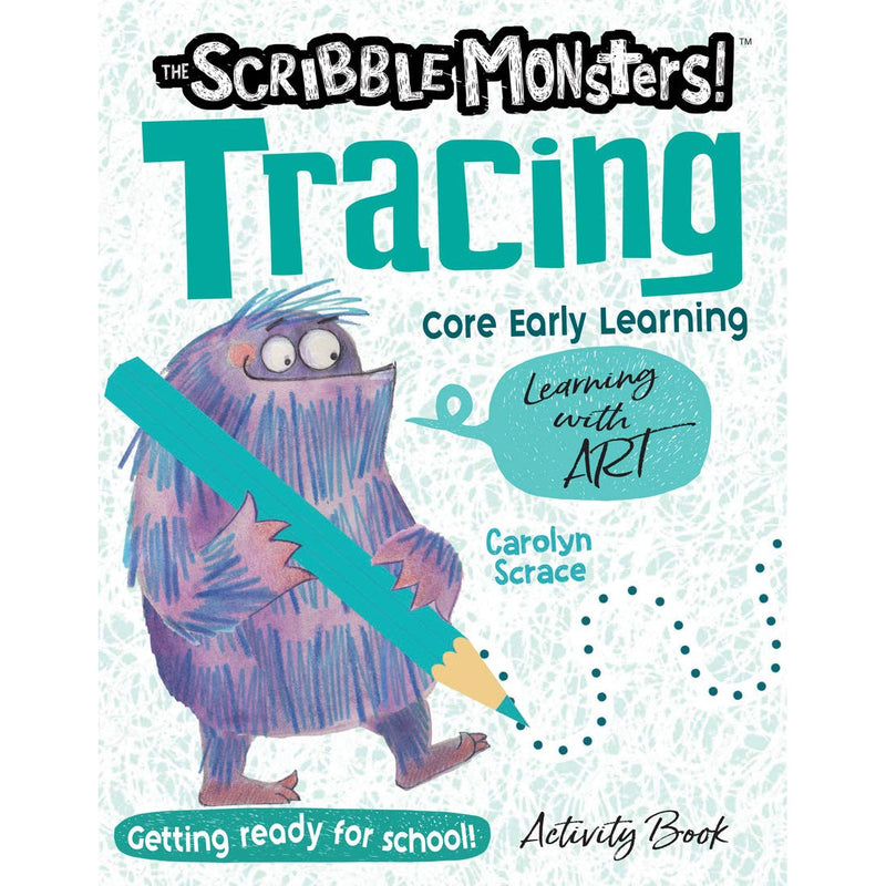 The Scribble Monsters! Tracing (Paperback Book)-Scribblers - Salariya Book Company-Little Giant Kidz