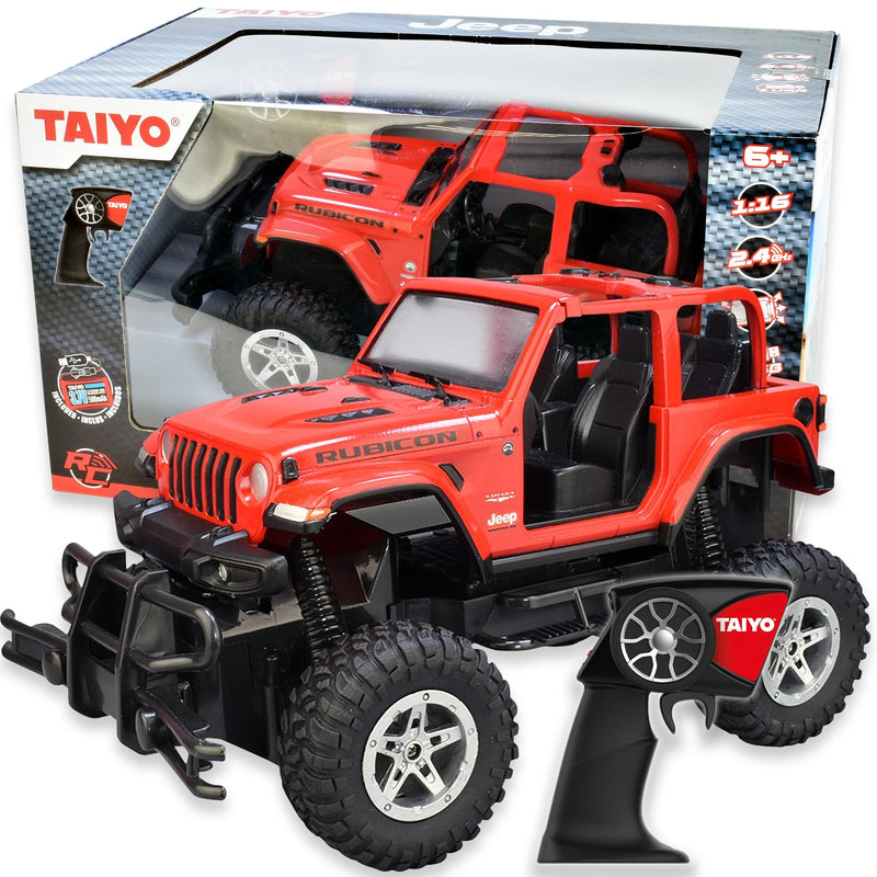 Thin Air Brands Taiyo RC Jeep Rubicon - Big 1:16 Scale-Thin Air Brands-Little Giant Kidz