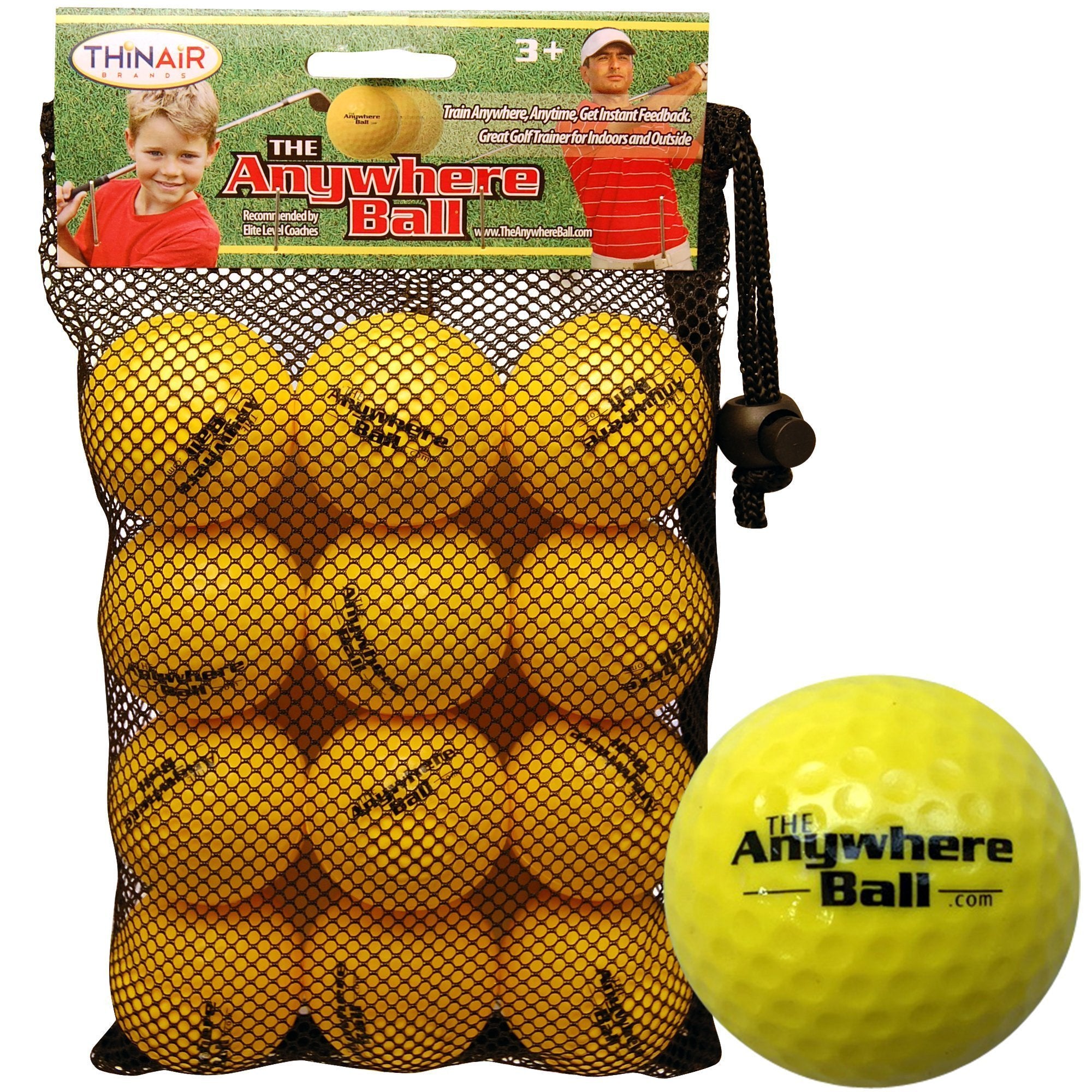Thin Air Brands The Anywhere Golf Ball (12 Ball Bundle)-Thin Air Brands-Little Giant Kidz