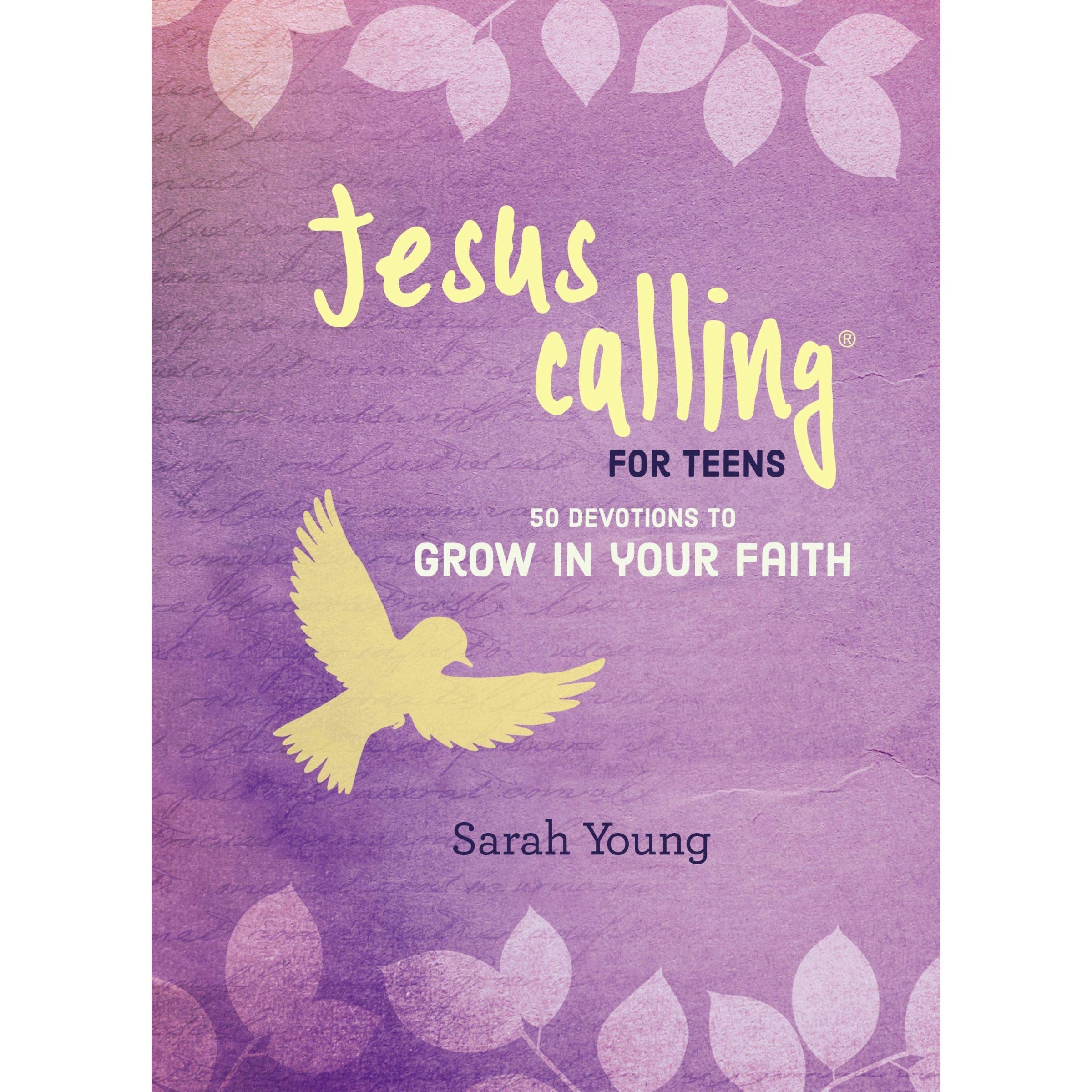 Thomas Nelson: Jesus Calling for Teens: 50 Devotions to Grow in Your Faith (Hardcover Book)-HARPER COLLINS PUBLISHERS-Little Giant Kidz