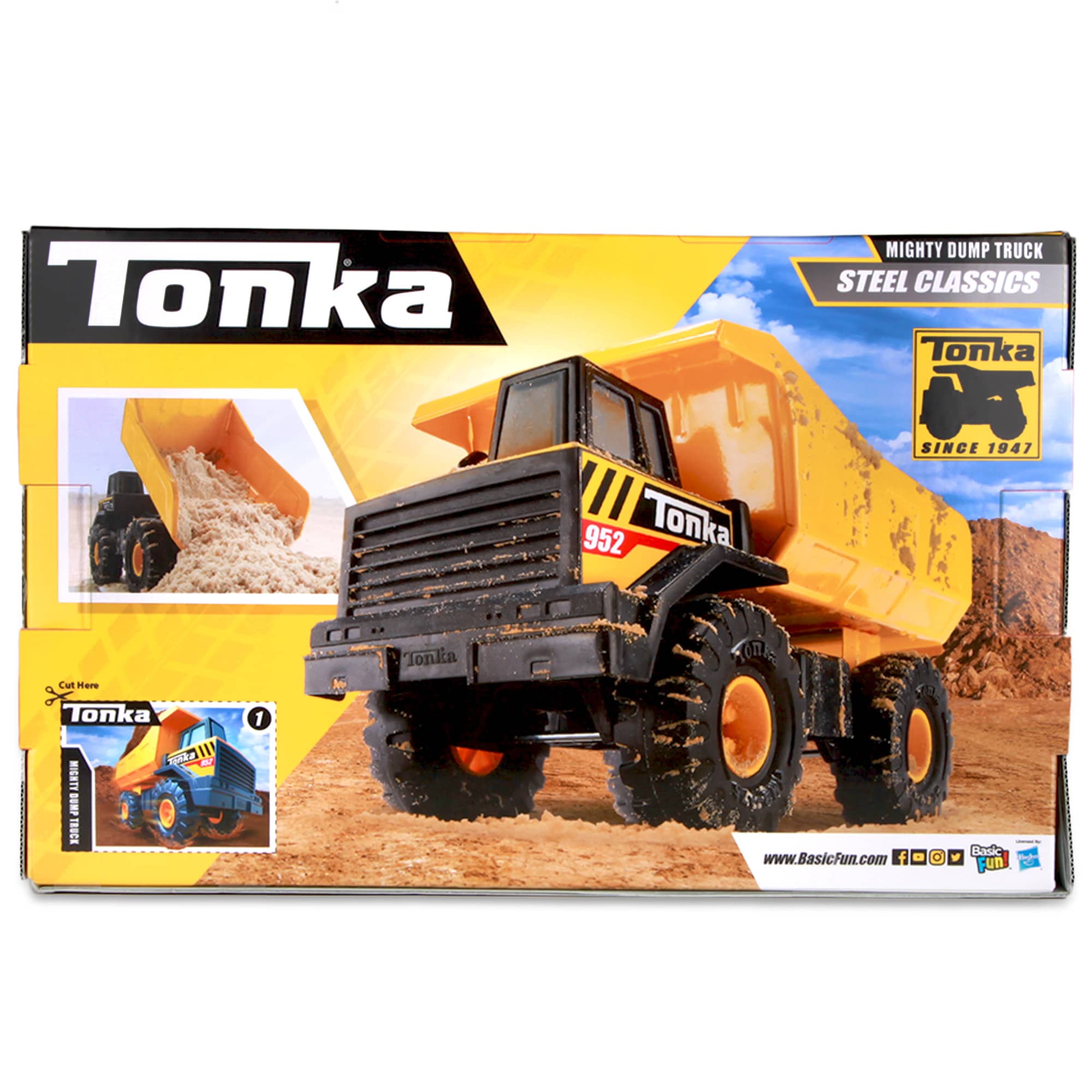 Tonka Mighty Dump Truck - 17"-SCHYLLING-Little Giant Kidz
