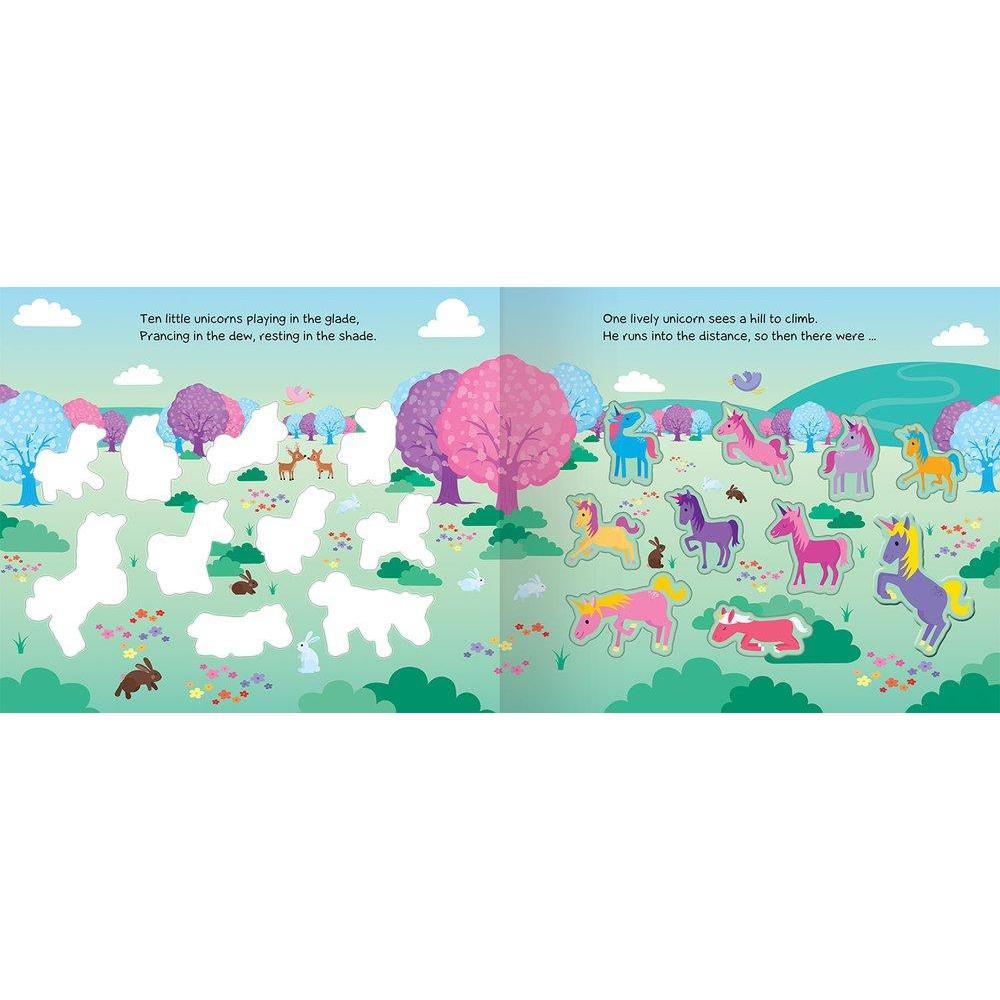 Top That Publishing: Ten Little Unicorns - A Counting Book (Hardcover Book)-Independent Publishers Group-Little Giant Kidz