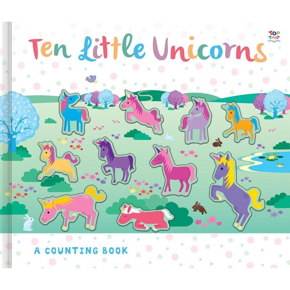 Top That Publishing: Ten Little Unicorns - A Counting Book (Hardcover Book)-Independent Publishers Group-Little Giant Kidz