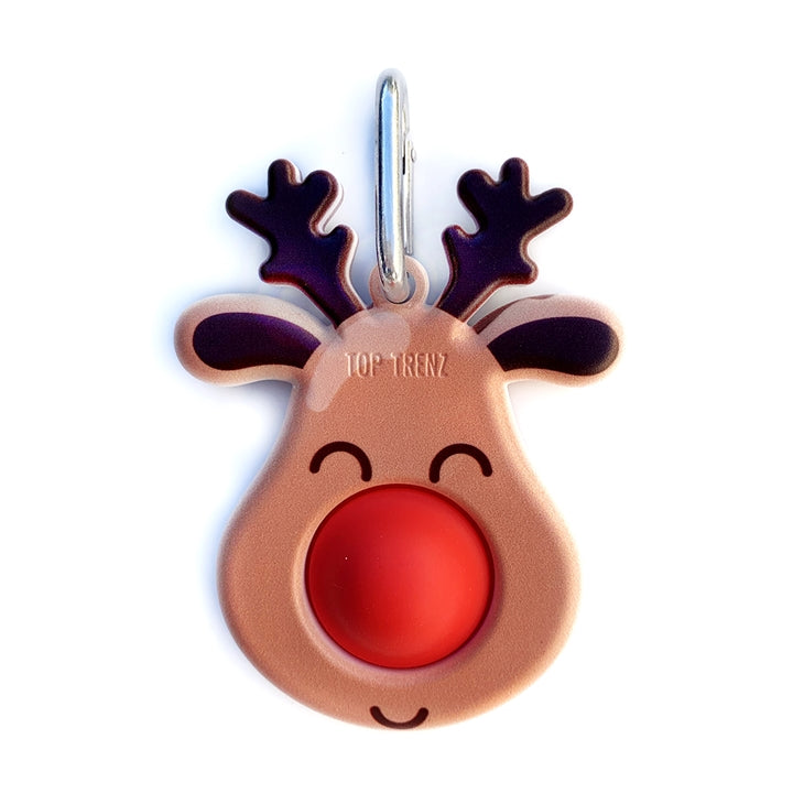 Top Trenz OMG! Mega Pop Keychain - Reindeer-Top Trenz-Little Giant Kidz