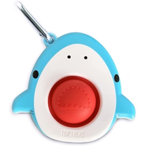 Top Trenz OMG! Mega Pop Keychain - Shark-Top Trenz-Little Giant Kidz