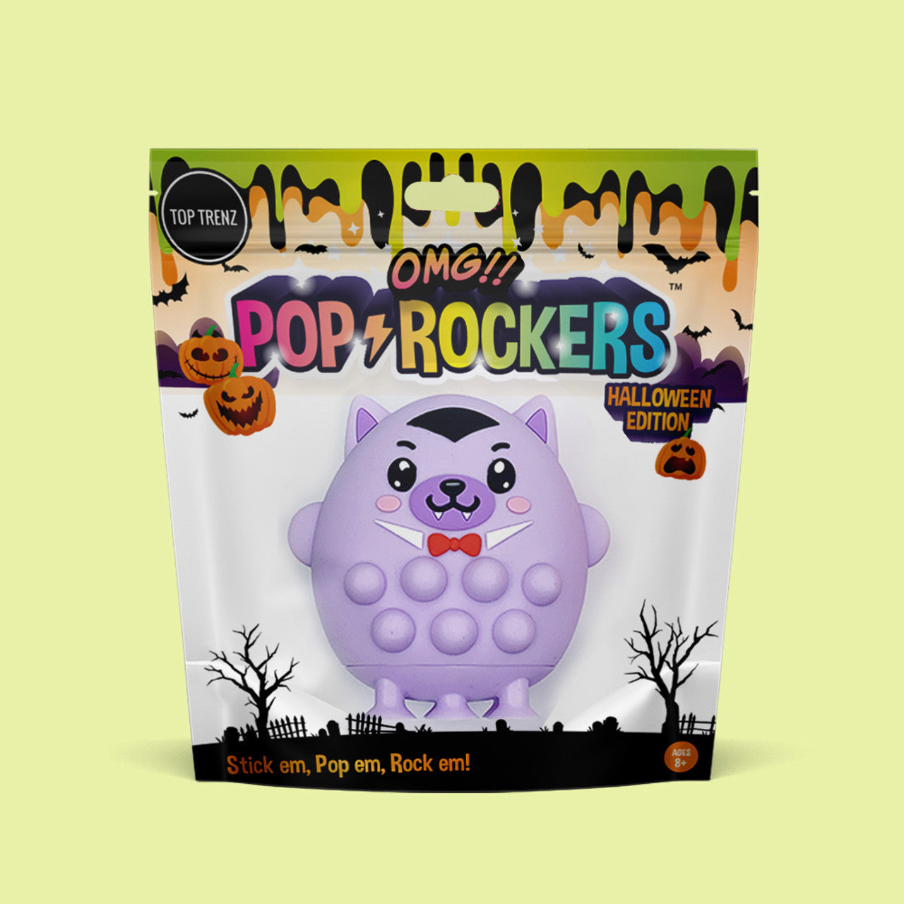 Top Trenz OMG Pop Rockers Halloween Edition - Stick em, Pop em, Rock em!-Top Trenz-Little Giant Kidz