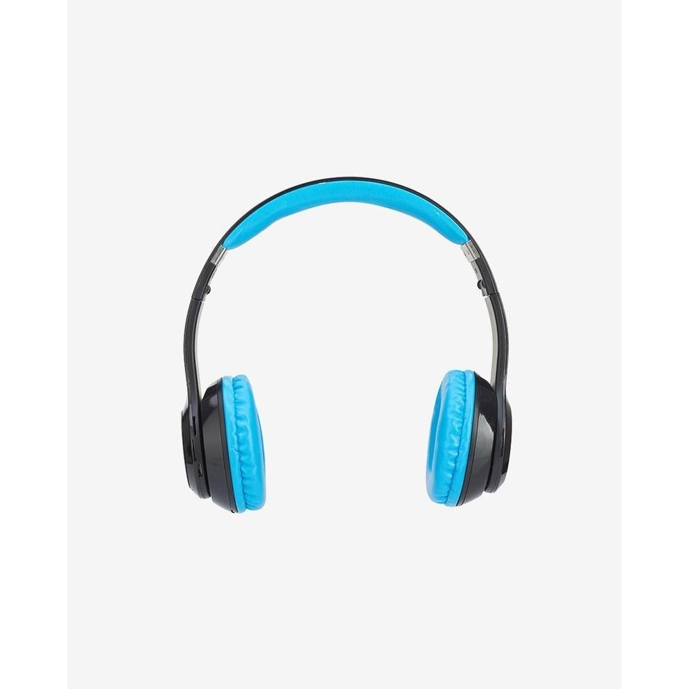 Trend Tech Brands Bluetooth Stereo Headphones - Black/Blue-Trend Tech Brands-Little Giant Kidz