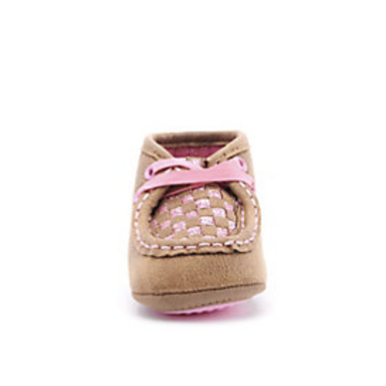 Twister Infant Lauren Baby Bucker Woven Moc Shoes-TWISTER-Little Giant Kidz