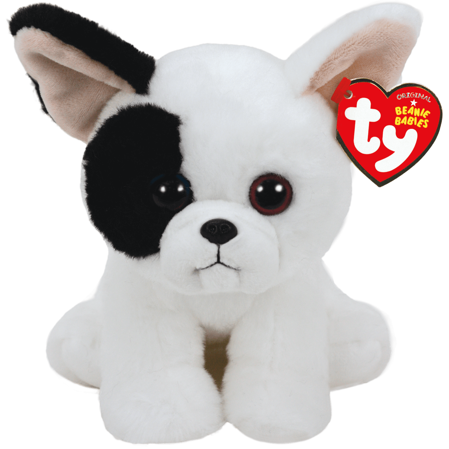 Ty Beanie Babies Collection - Marcel White Dog - 8"-TY Inc-Little Giant Kidz