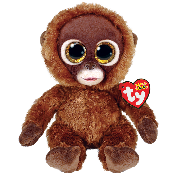 Ty Beanie Boos Collection Chessie Brown Monkey - 6"-TY Inc-Little Giant Kidz