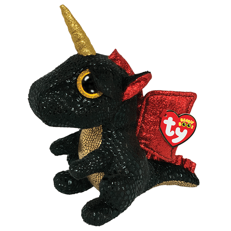 Ty Beanie Boos Collection Grindal - Red Winged Dragon - 6"-TY Inc-Little Giant Kidz