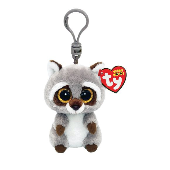 Ty Beanie Boos™ Oakie the Raccoon Clip-TY Inc-Little Giant Kidz